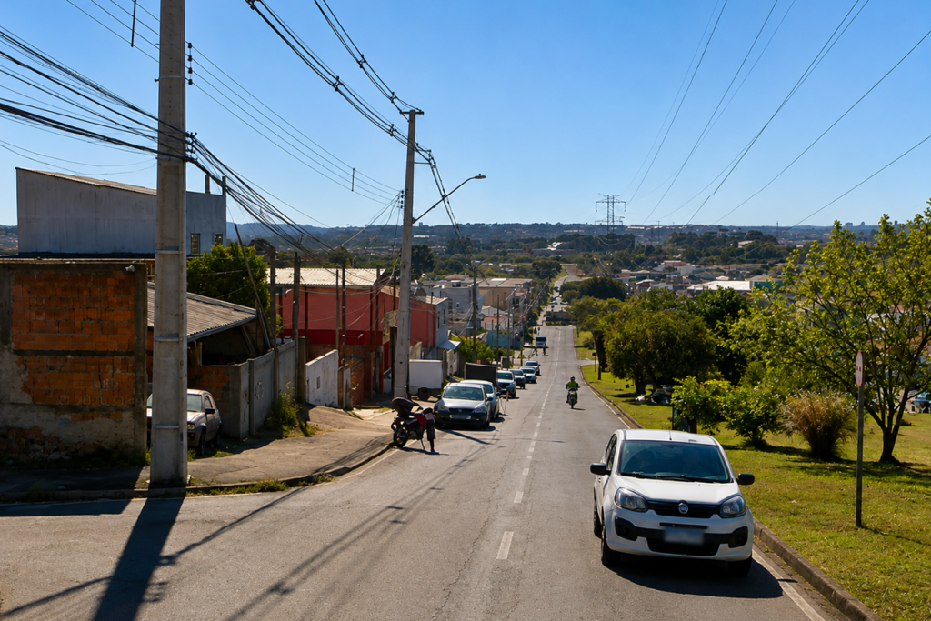 Transformação da Rua Jovenilson Américo de Oliveira no Tatuquara