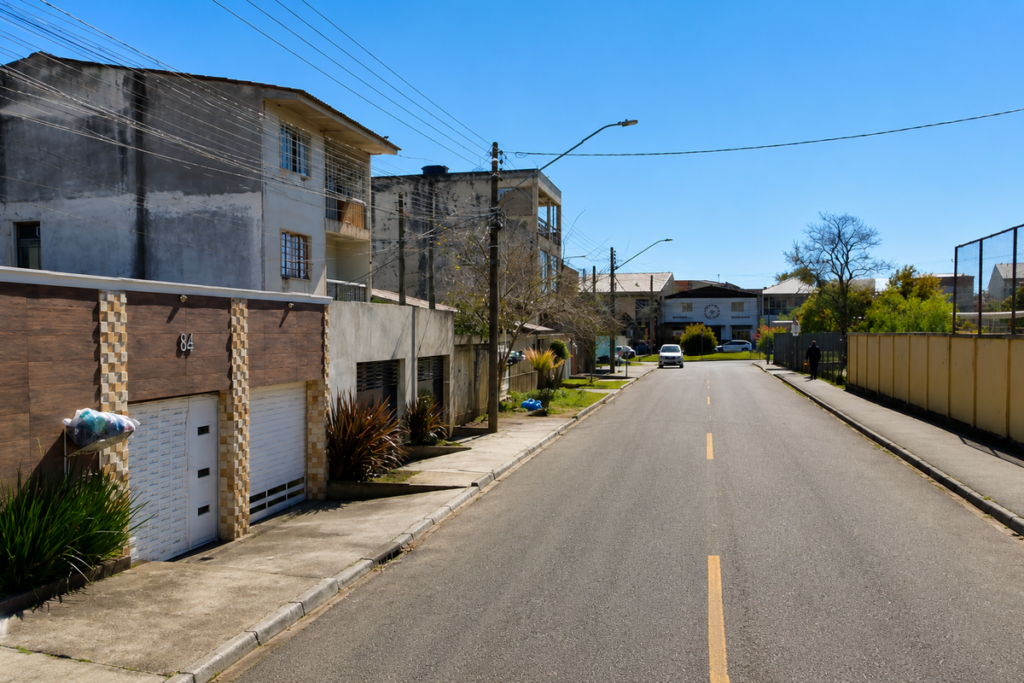 Transformação da Rua Dalva de Oliveira no Tatuquara